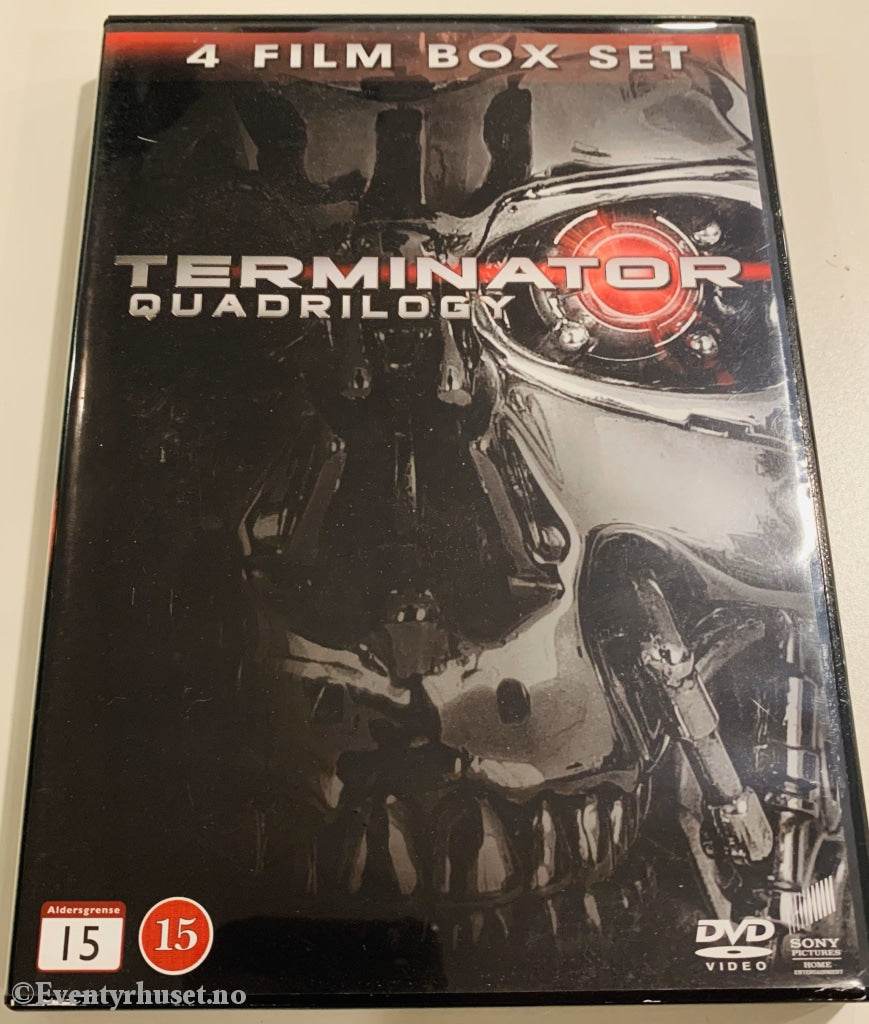 The Terminator - Quadrilogy. Dvd Samleboks.