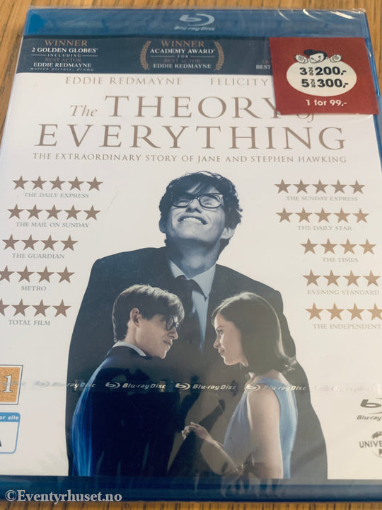 The Theory of Everything (2014). Blu-Ray. Ny i plast!