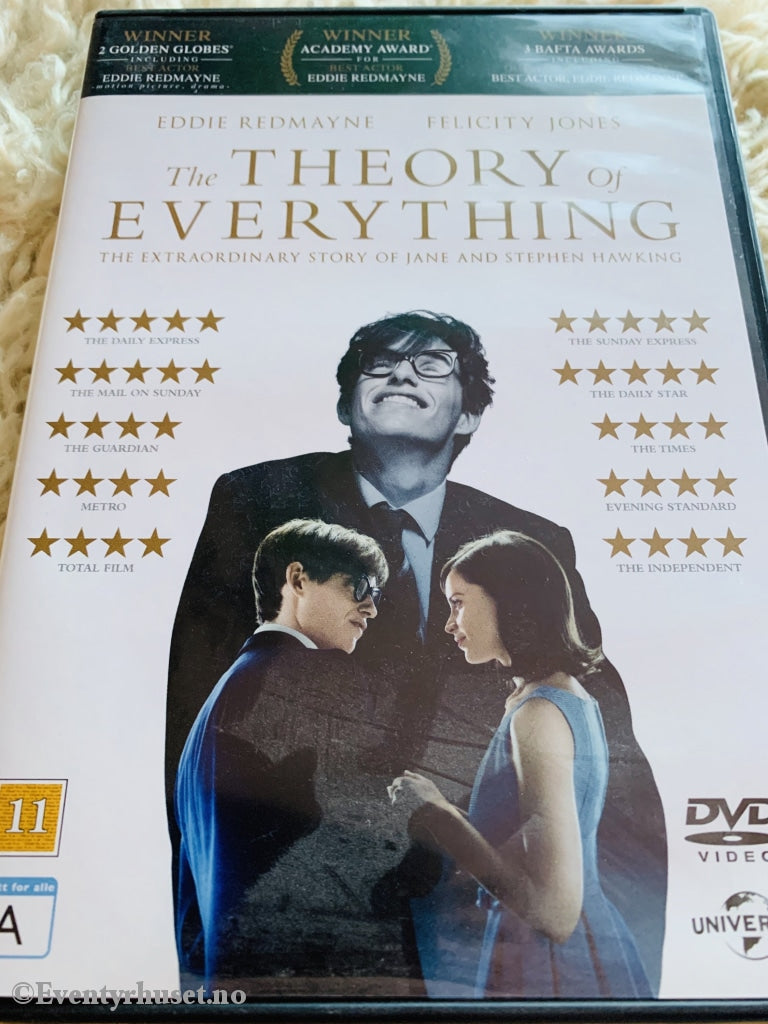 The Theory Of Everything. Dvd. Dvd