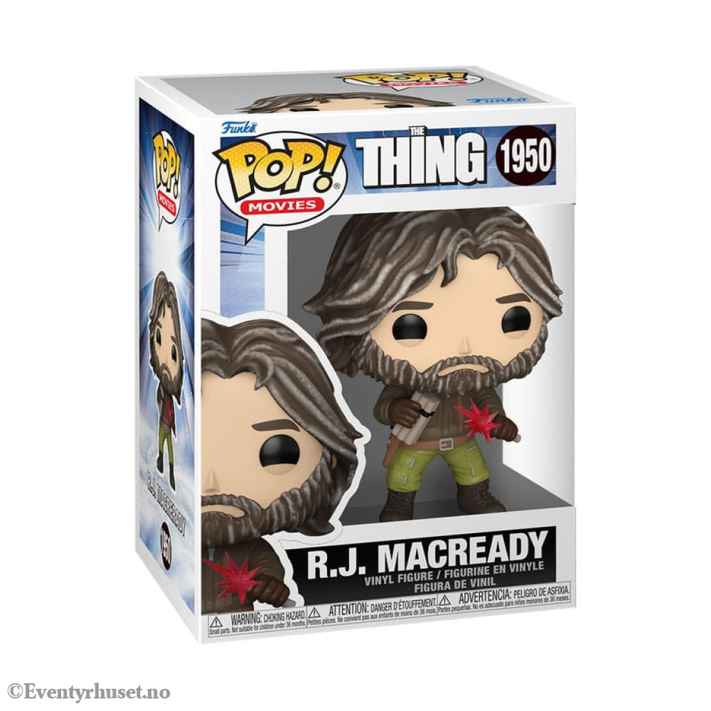 The Thing POP! Movies Vinyl Figure RJ MacReady 9 cm Collectibles