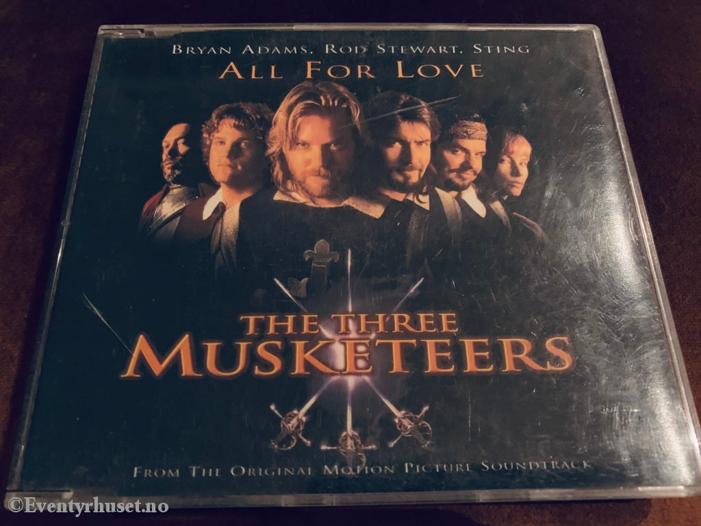 The Three Musketeers. Soundtrack. 1993. CD. – Eventyrhuset