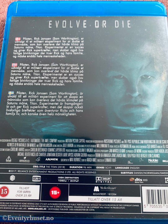 The Titan. Blu-ray.