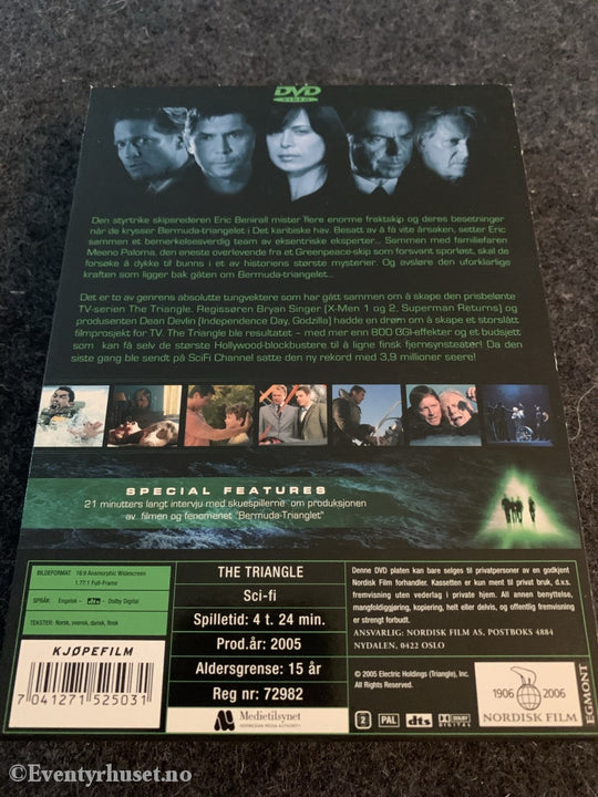 The Triangle. 2005. Dvd Slipcase.