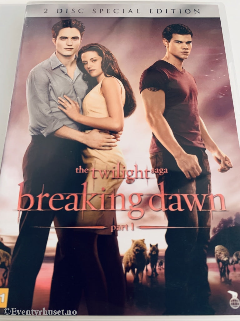 The Twilight Saga Breaking Down Part 1. 2011. Dvd. Dvd