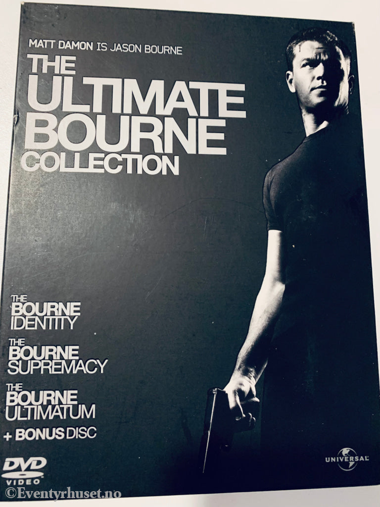 The Ultimate Bourne Collection. Dvd Samleboks.