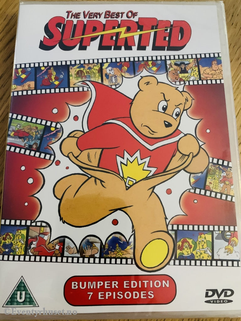 The Very Best Of Superted. 1982/83. Dvd Ny I Plast!