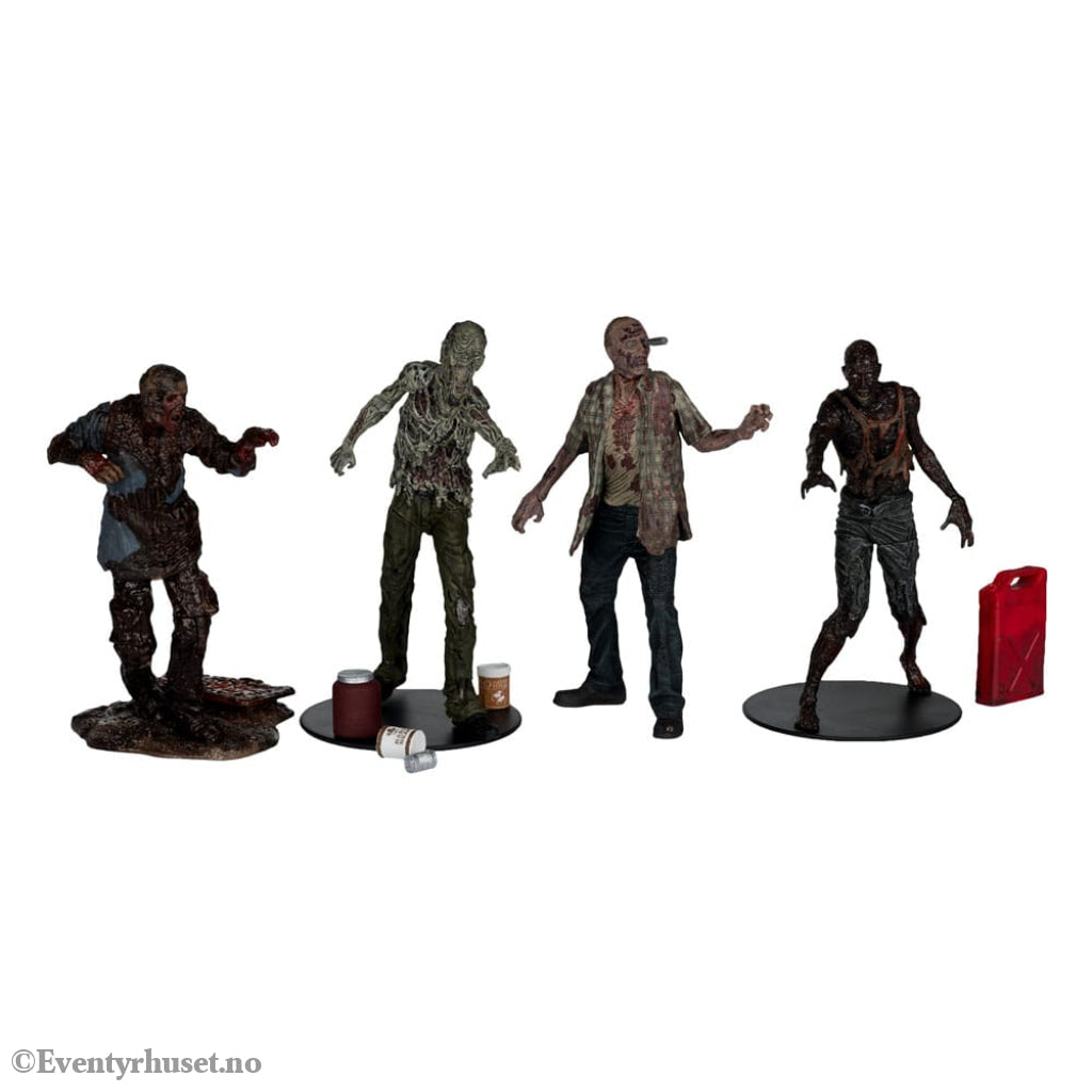 The Walking Dead Action Figures 4-Pack Walkers 13 cm Toys