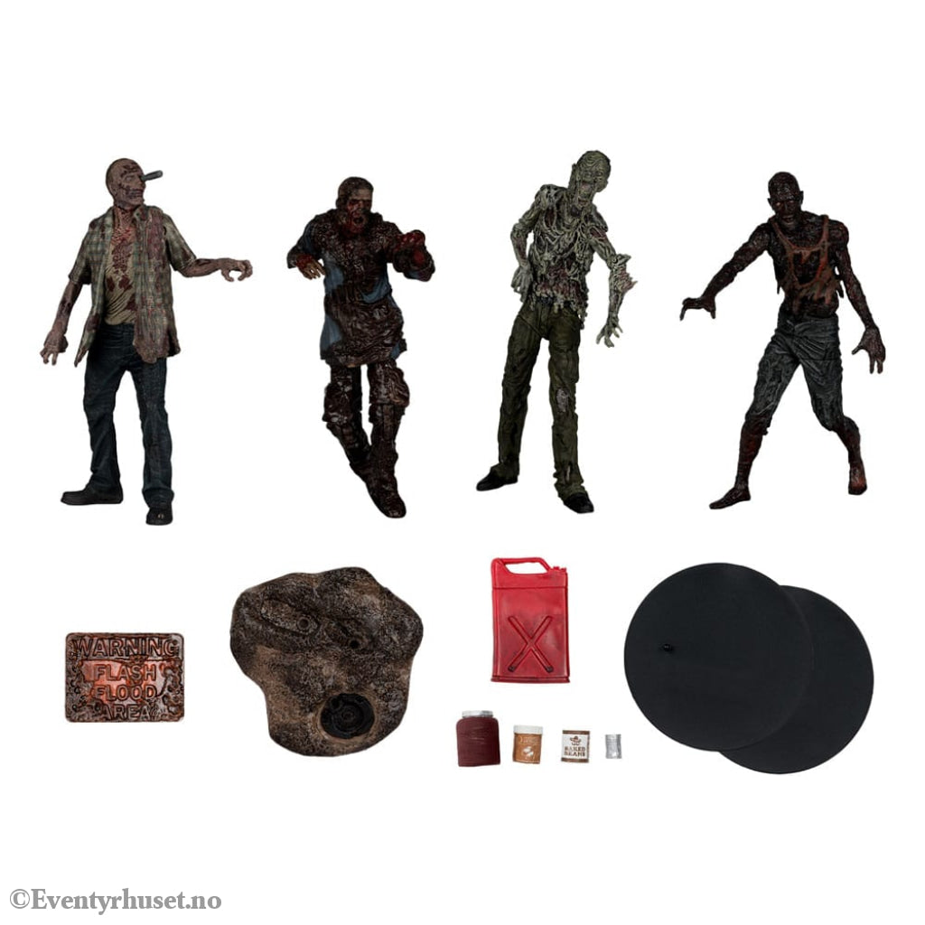 The Walking Dead Action Figures 4-Pack Walkers 13 cm Toys