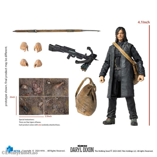 The Walking Dead Exquisite Mini Action Figure 1/18 Daryl 11 cm Toys