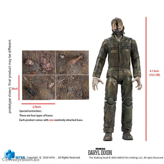 The Walking Dead Exquisite Mini Action Figure 1/18 Daryl Dixon Dark Eyes Walker 11 cm Toys