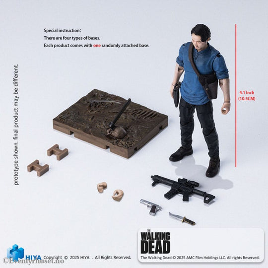 The Walking Dead Exquisite Mini Series Actionfigur 1/18 Glenn 11 cm Toys