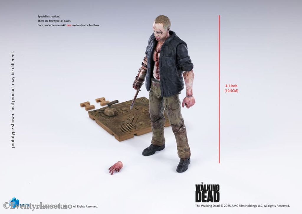 The Walking Dead Exquisite Mini Series Actionfigur 1/18 Merle 11 cm Toys
