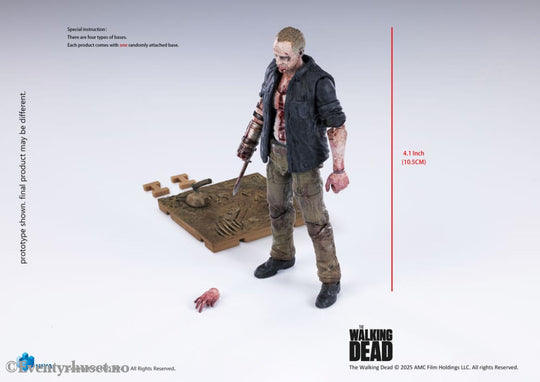 The Walking Dead Exquisite Mini Series Actionfigur 1/18 Merle 11 cm Toys