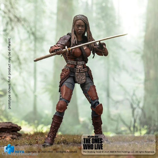 The Walking Dead: The Ones Who Lived Exquisite Mini Action Figure 1/18 Michonne 10 cm Toys