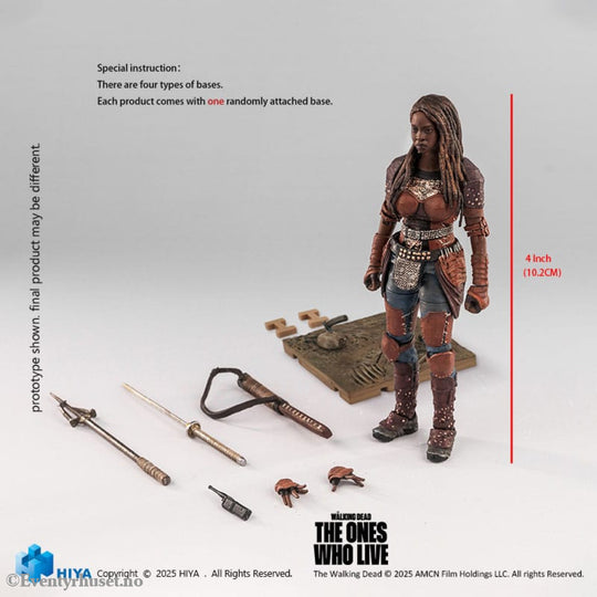 The Walking Dead: The Ones Who Lived Exquisite Mini Action Figure 1/18 Michonne 10 cm Toys