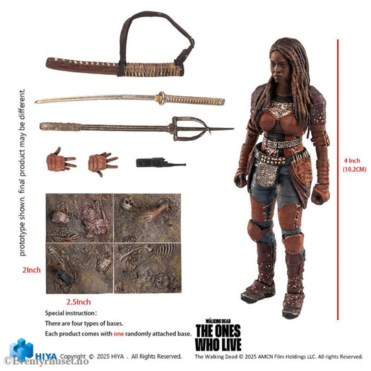 The Walking Dead: The Ones Who Lived Exquisite Mini Action Figure 1/18 Michonne 10 cm Toys