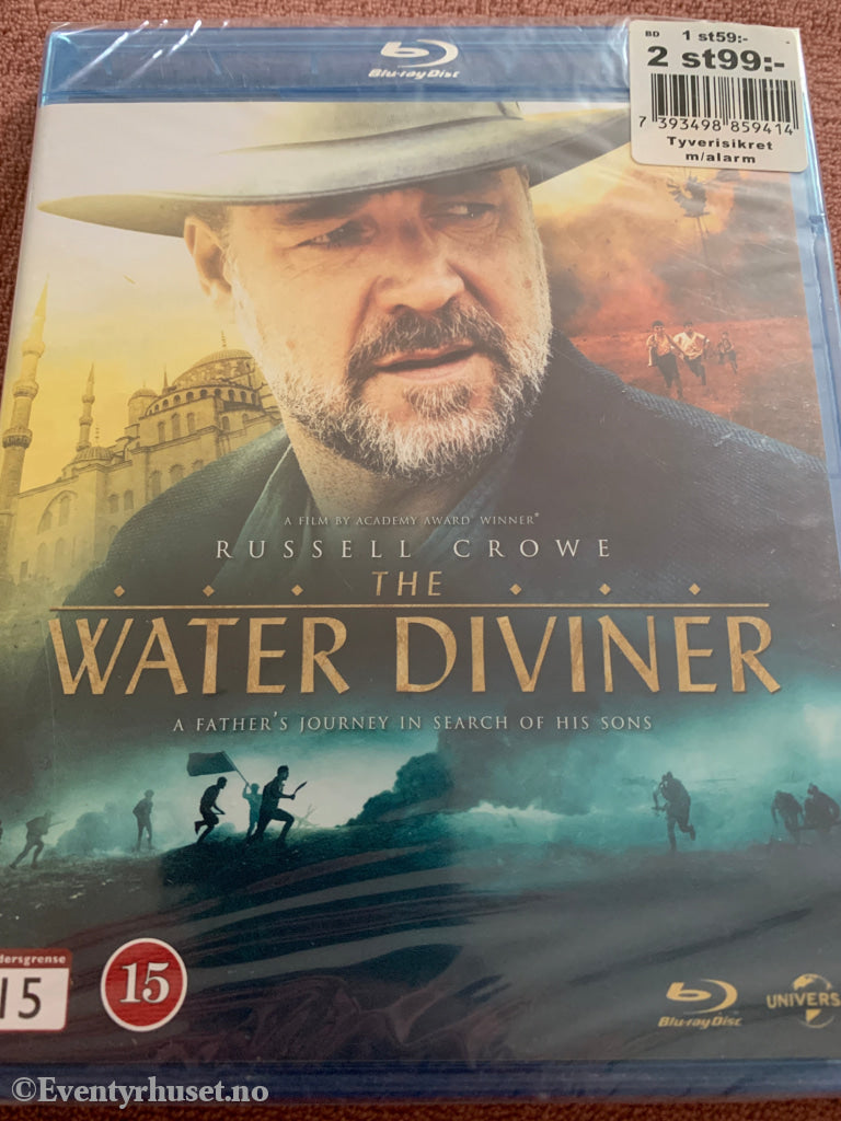The Water Diviner. Blu-ray. Ny i plast!