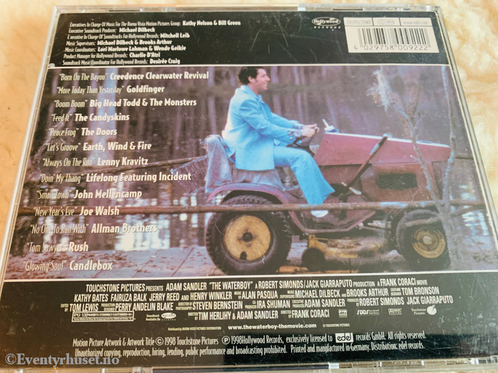 The Waterboy. Soundtrack. 1998. CD.