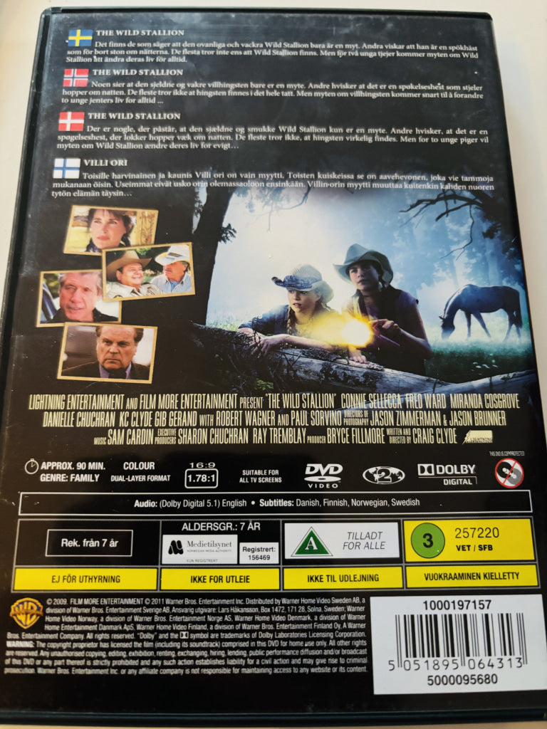 The Wild Stallion. DVD.