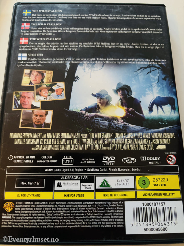 The Wild Stallion. DVD.