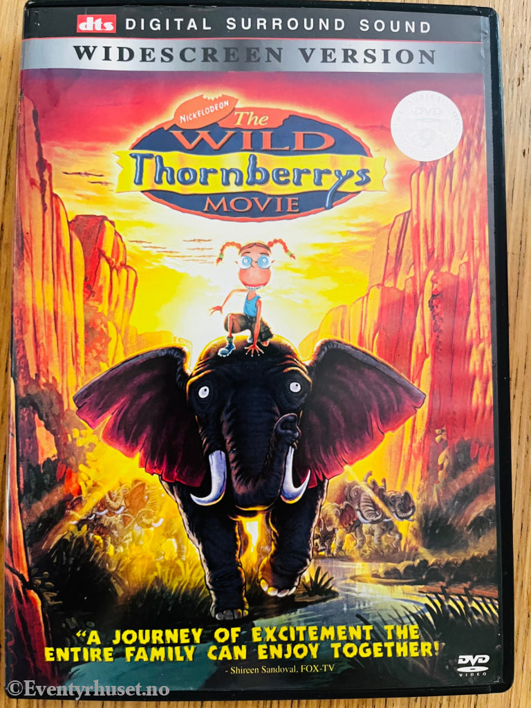 The Wild Thornberrys Movie 2002 DVD