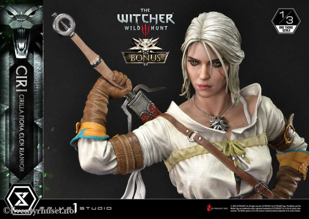 The Witcher 3: Wild Hunt Museum Masterline Statue 1/3 Wild Hunt Ciri Fiona Elen Riannon Bonus Version 81 cm Collectibles