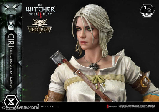 The Witcher 3: Wild Hunt Museum Masterline Statue 1/3 Wild Hunt Ciri Fiona Elen Riannon Bonus Version 81 cm Collectibles