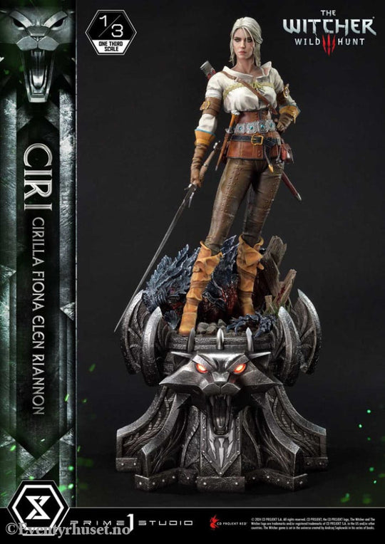 The Witcher 3: Wild Hunt Museum Masterline Statue 1/3 Wild Hunt Ciri Fiona Elen Riannon Bonus Version 81 cm Collectibles