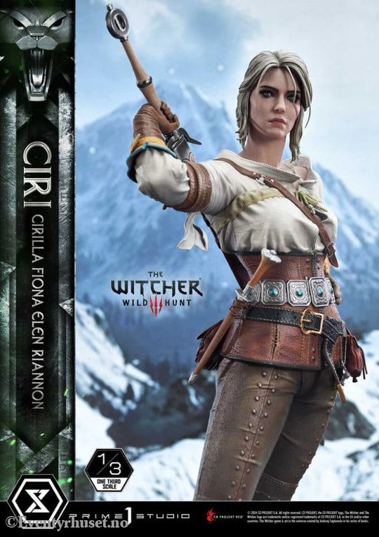 The Witcher 3: Wild Hunt Museum Masterline Statue 1/3 Wild Hunt Ciri Fiona Elen Riannon Bonus Version 81 cm Collectibles