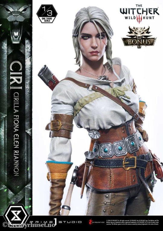 The Witcher 3: Wild Hunt Museum Masterline Statue 1/3 Wild Hunt Ciri Fiona Elen Riannon Bonus Version 81 cm Collectibles