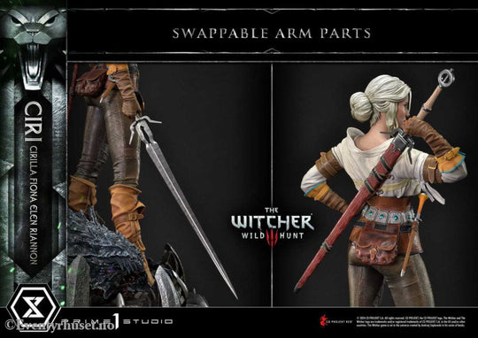 The Witcher 3: Wild Hunt Museum Masterline Statue 1/3 Wild Hunt Ciri Fiona Elen Riannon Bonus Version 81 cm Collectibles