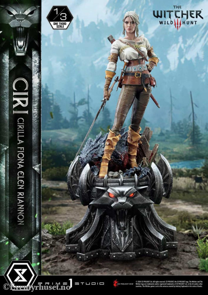 The Witcher 3: Wild Hunt Museum Masterline Statue 1/3 Wild Hunt Ciri Fiona Elen Riannon Bonus Version 81 cm Collectibles