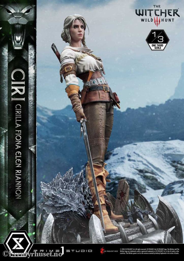 The Witcher 3: Wild Hunt Museum Masterline Statue 1/3 Wild Hunt Ciri Fiona Elen Riannon Bonus Version 81 cm Collectibles
