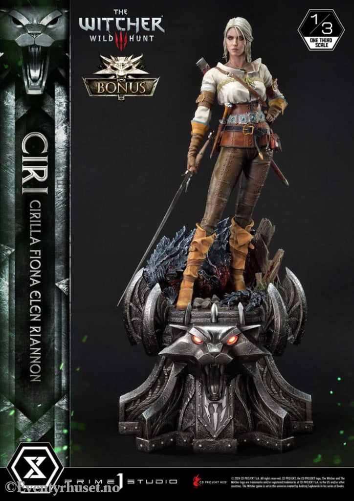 The Witcher 3: Wild Hunt Museum Masterline Statue 1/3 Wild Hunt Ciri Fiona Elen Riannon Bonus Version 81 cm Collectibles