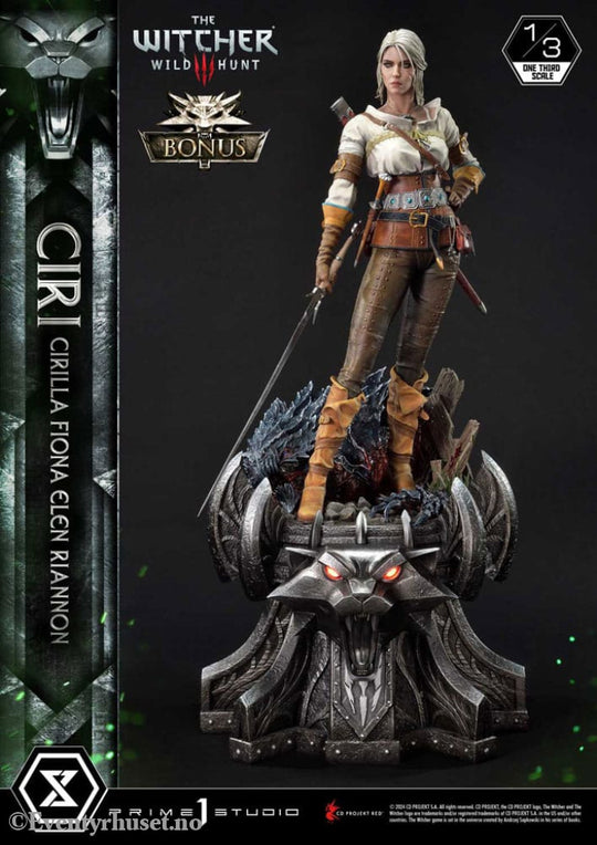 The Witcher 3: Wild Hunt Museum Masterline Statue 1/3 Wild Hunt Ciri Fiona Elen Riannon Bonus Version 81 cm Collectibles