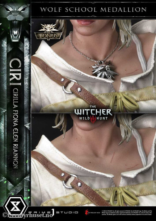 The Witcher 3: Wild Hunt Museum Masterline Statue 1/3 Wild Hunt Ciri Fiona Elen Riannon Bonus Version 81 cm Collectibles