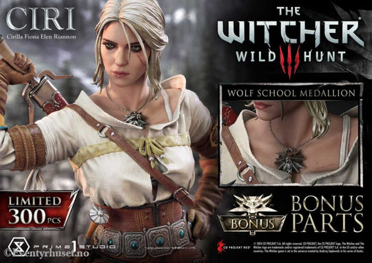 The Witcher 3: Wild Hunt Museum Masterline Statue 1/3 Wild Hunt Ciri Fiona Elen Riannon Bonus Version 81 cm Collectibles