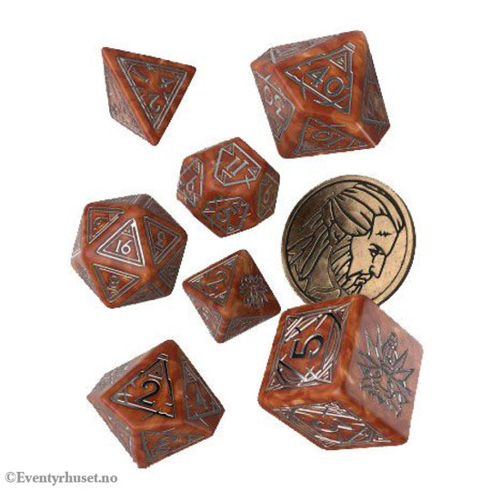 The Witcher Dice Set Geralt The Monster Slayer (7) Games