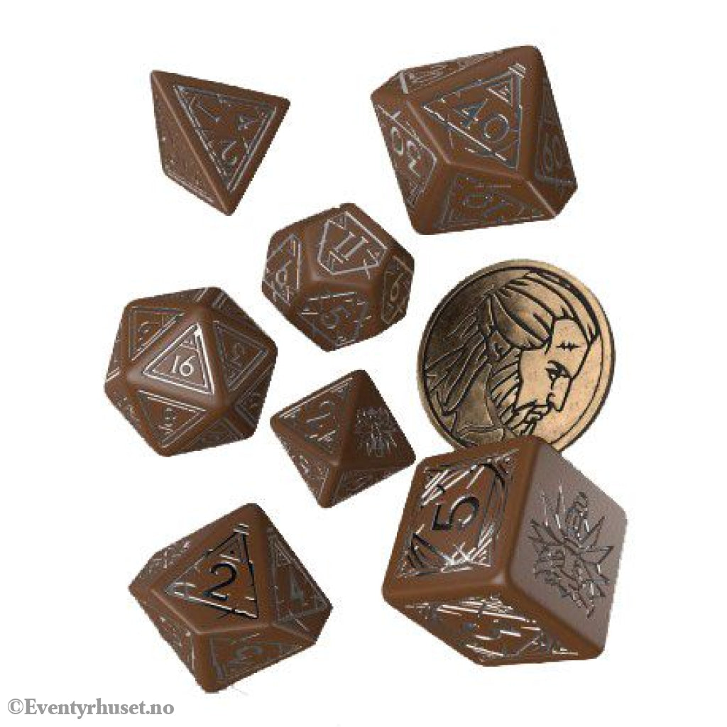 The Witcher Dice Set Geralt Roach’s Companion (7) Games