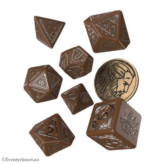 The Witcher Dice Set Geralt Roach’s Companion (7) Games