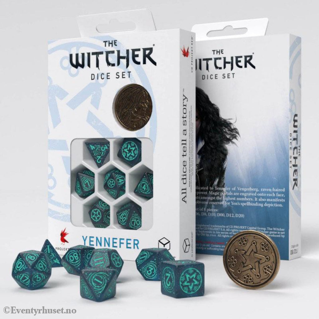 The Witcher Dice Set Yennefer Sorceress Supreme (7) Games