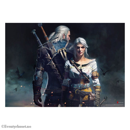 The Witcher Gaming Puzzle Geralt & Ciri (1000 pieces) Home & Gifts