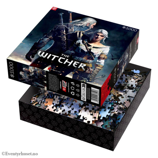 The Witcher Gaming Puzzle Geralt & Ciri (1000 pieces) Home & Gifts