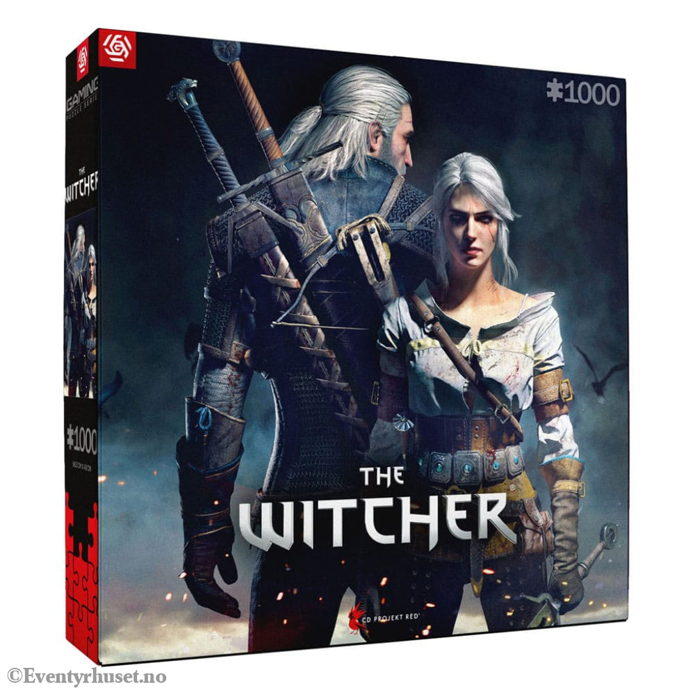 The Witcher Gaming Puzzle Geralt & Ciri (1000 pieces) Home & Gifts