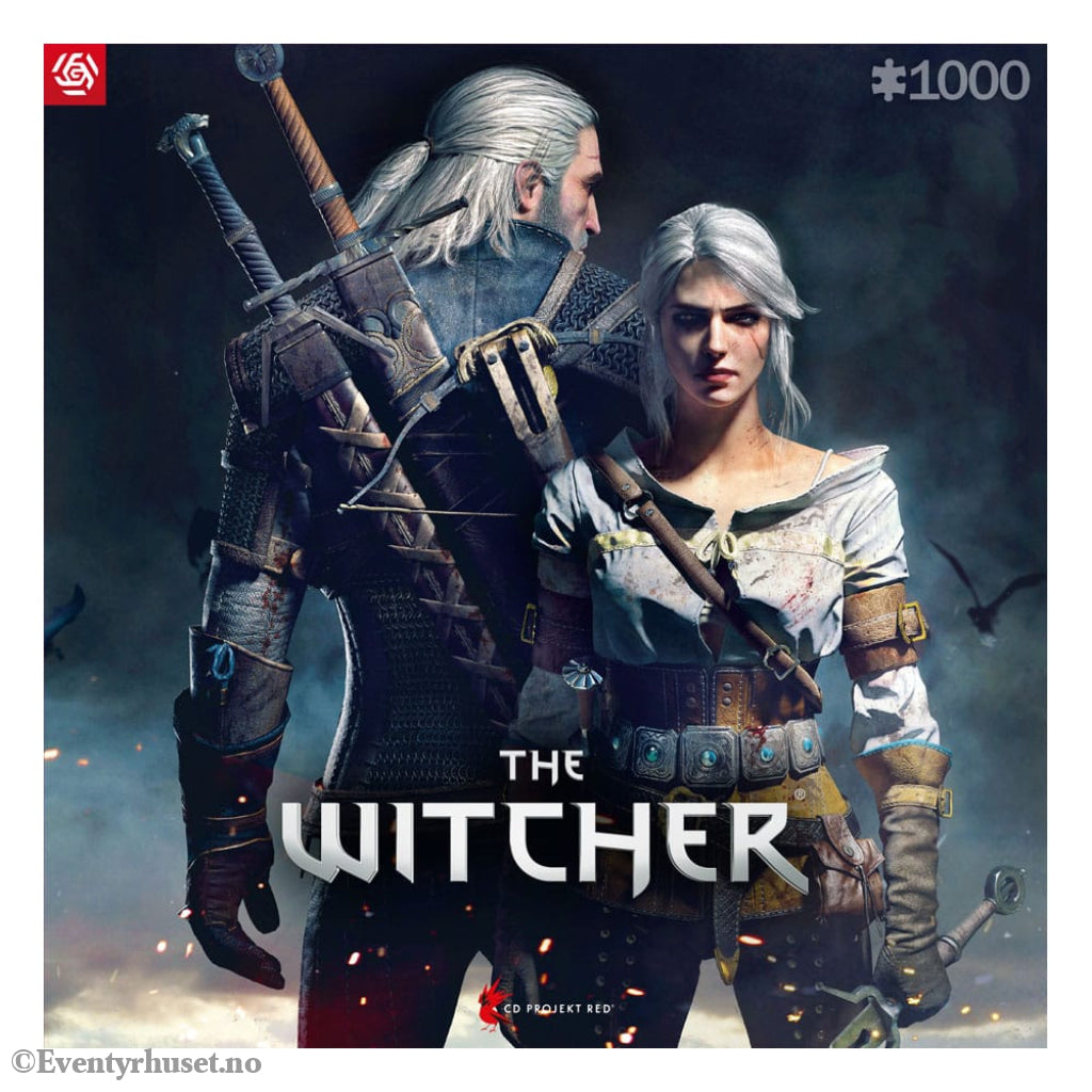 The Witcher Gaming Puzzle Geralt & Ciri (1000 pieces) Home & Gifts