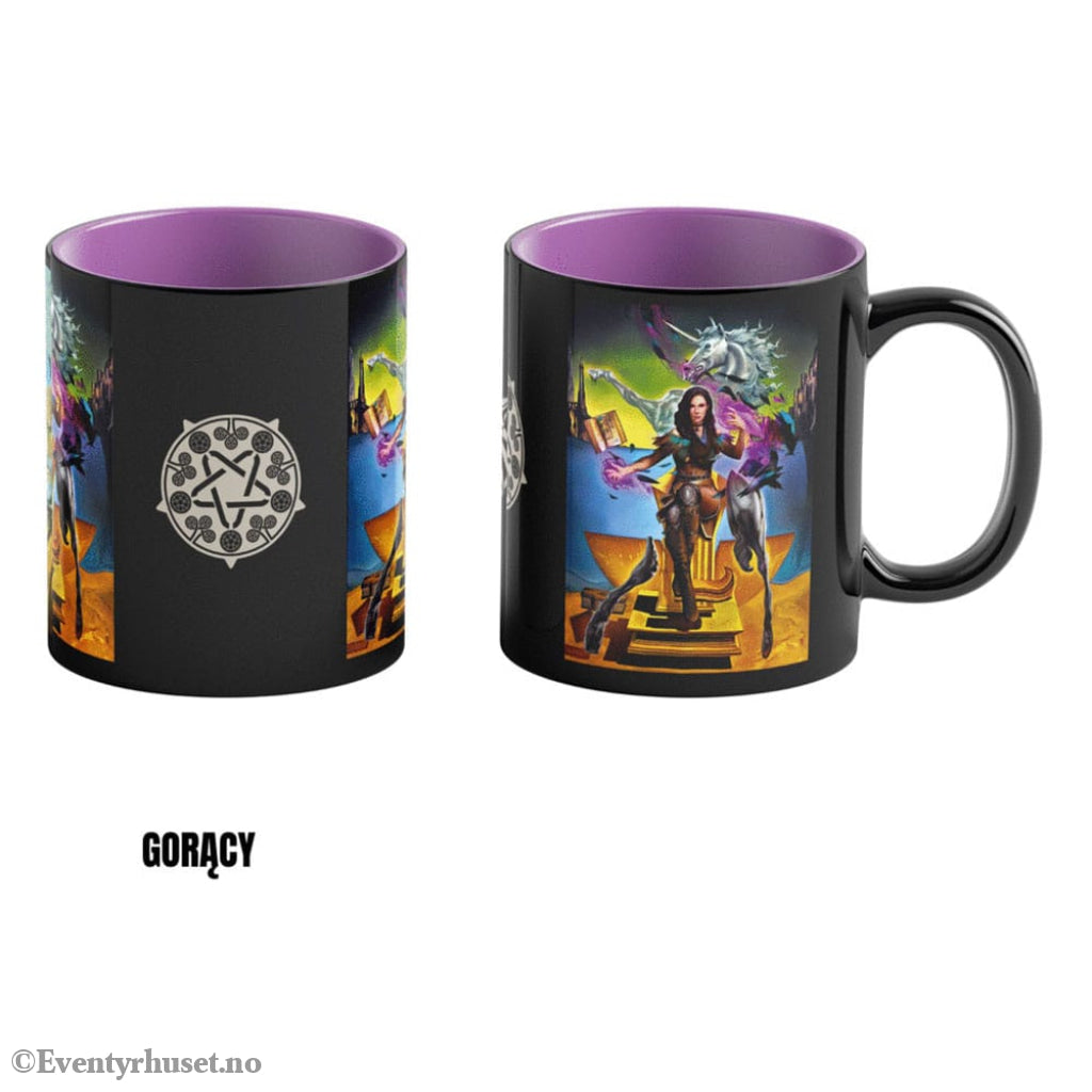 The Witcher III: Wild Hunt Game Art Chronicles Heat Change Mug Yennefer inspired by Salvador Dali 450 ml Home & Gifts