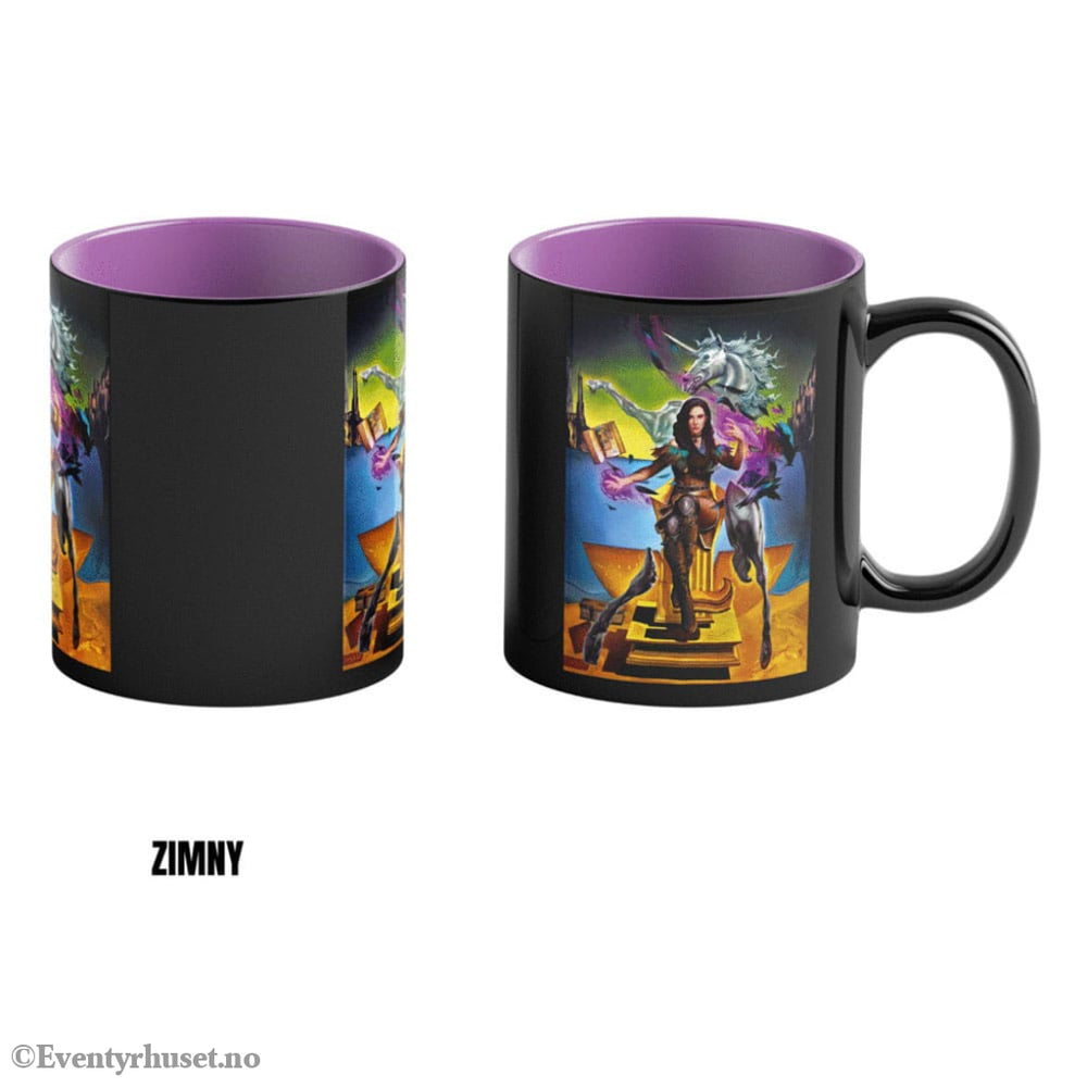 The Witcher III: Wild Hunt Game Art Chronicles Heat Change Mug Yennefer inspired by Salvador Dali 450 ml Home & Gifts