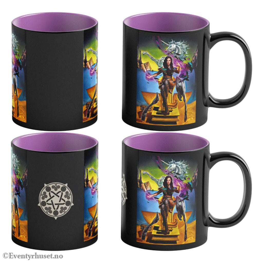 The Witcher III: Wild Hunt Game Art Chronicles Heat Change Mug Yennefer inspired by Salvador Dali 450 ml Home & Gifts