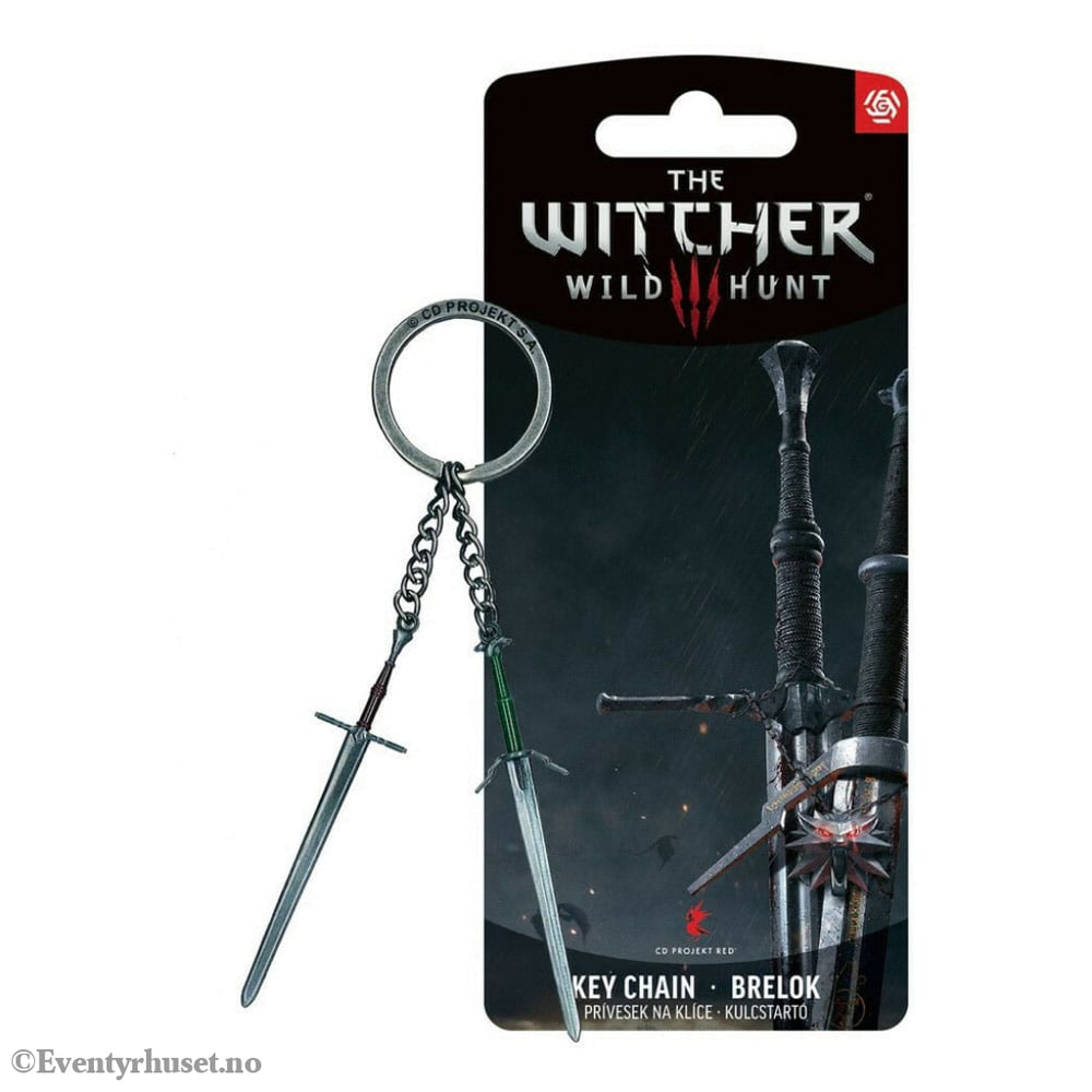 The Witcher III: Wild Hunt Keychain Geralt Two Swords Fashion & Accessories