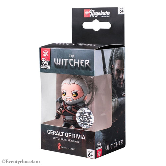 The Witcher III: Wild Hunt Vinyl Keychain Geralt of Rivia Fashion & Accessories